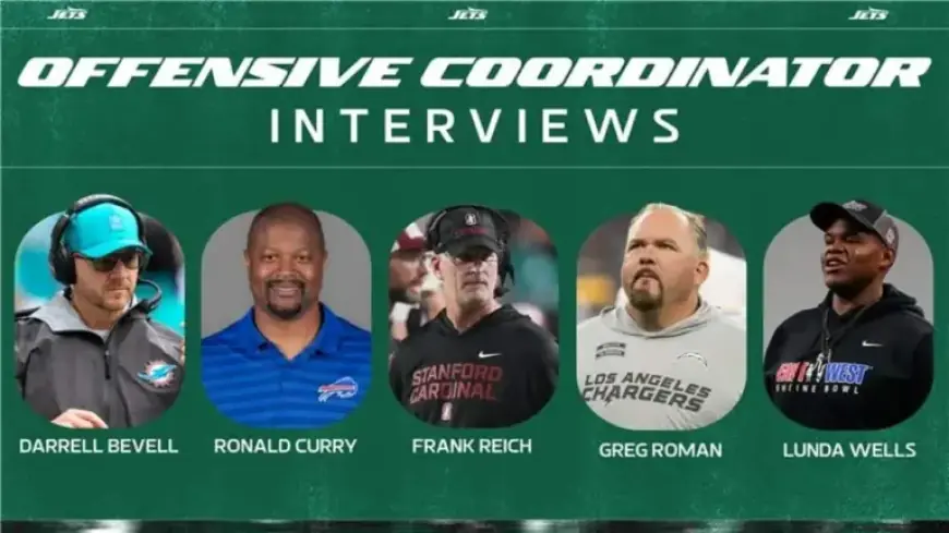 Jets Finalize Initial Interviews for Offensive Coordinator Role