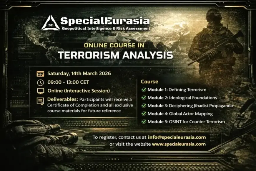 Enroll in Terrorism Analysis Online Course Starting March 14, 2026
