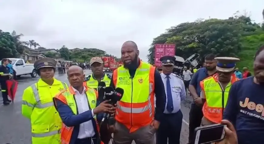 11 Dead in KZN Road Tragedy as Trucker Makes Illegal U-Turn