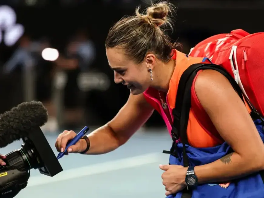 Sabalenka Overpowers Svitolina to Secure Australian Open Final Berth