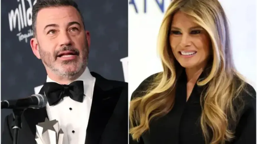Jimmy Kimmel Criticizes Amazon’s Melania Trump Documentary as a ‘Bribe’
