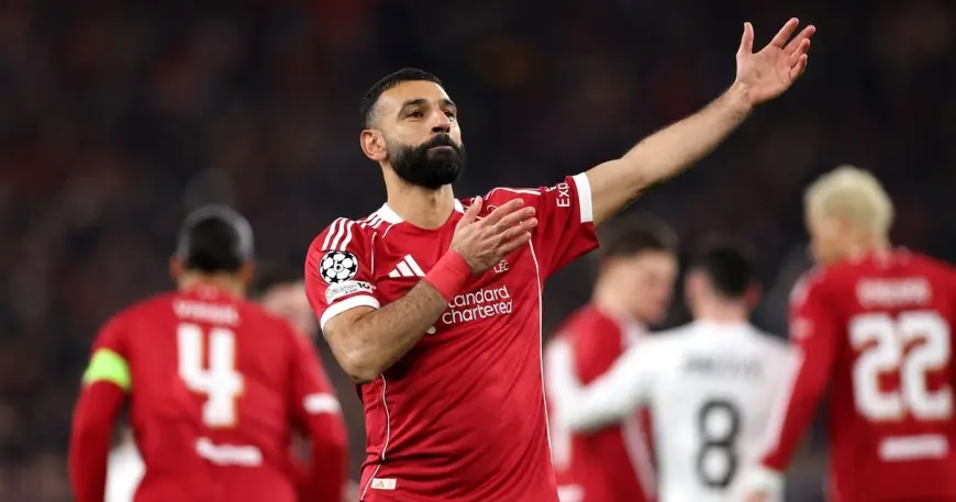Salah Stars as Liverpool Crush Qarabag FK 6-0 at Anfield to Seal Champions League Progress