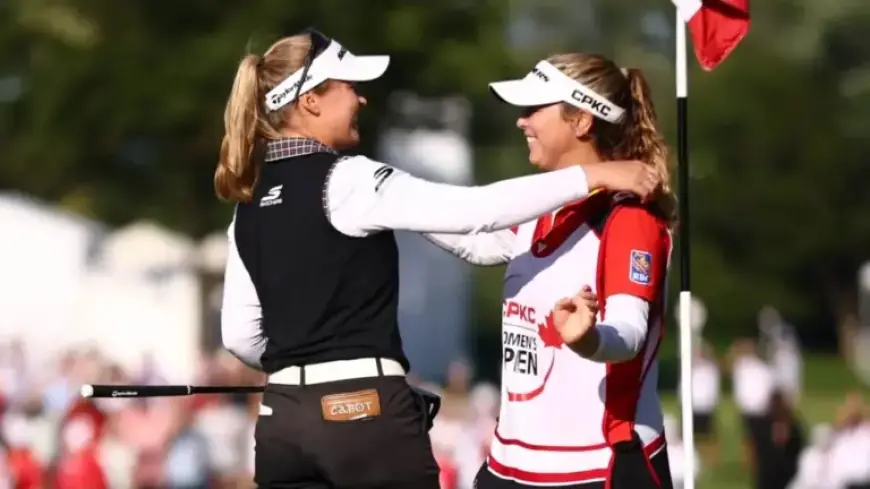 Brooke Henderson Hires Veteran Caddie as Sister Brittany Awaits First Child