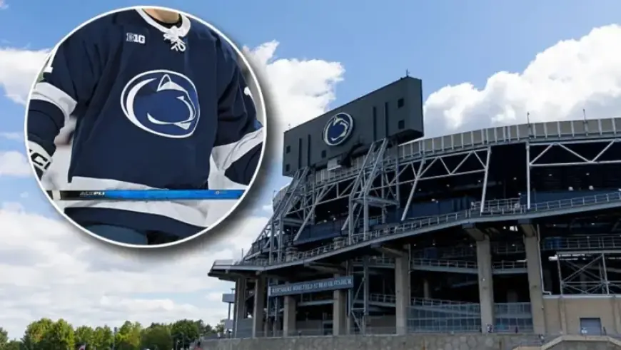 Beaver Stadium Ice Installation Shines with Spectacular View