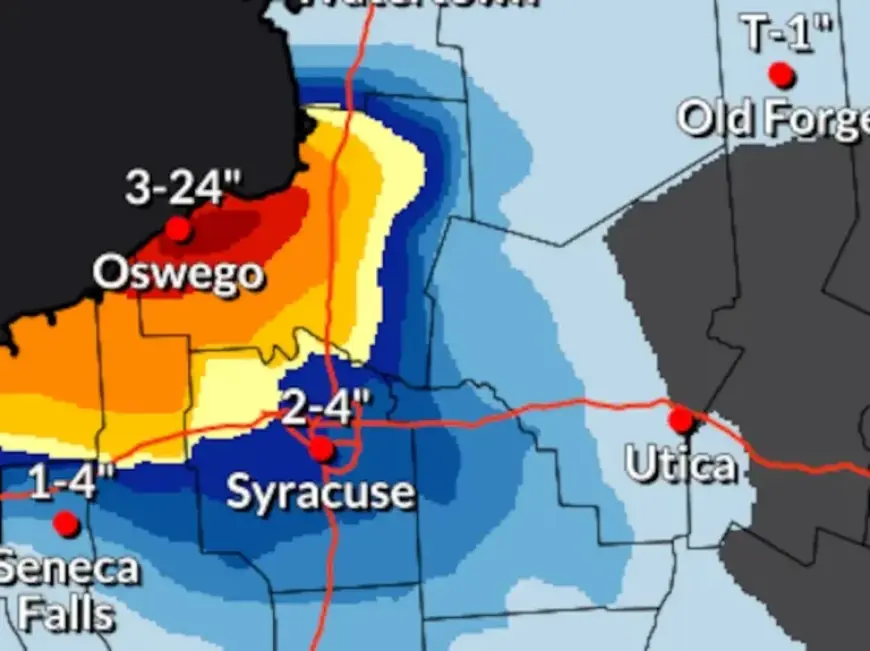 Oswego County Braces for More Lake-Effect Snow: Up to 2 Feet Forecast
