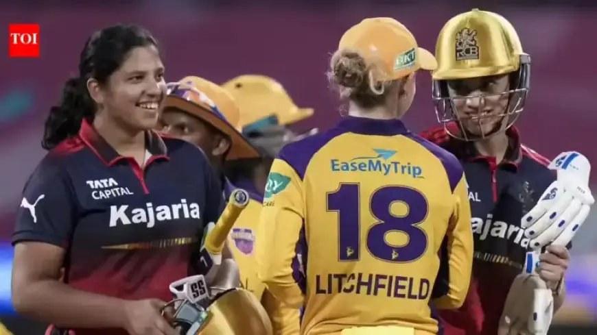 RCB Clinches Dominant Eight-Wicket Victory Over UP Warriorz in WPL Highlights