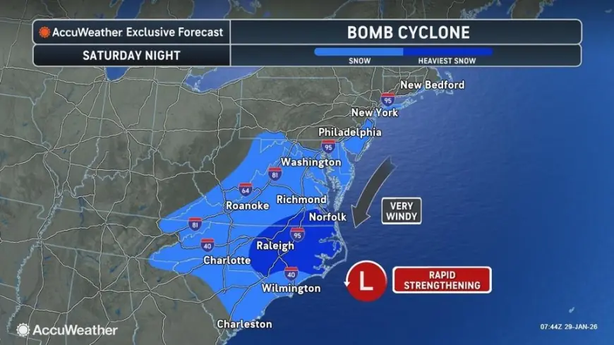 Bomb Cyclone 2026: A Weekend Nor’easter Targets the East Coast While the Gulf Coast Braces for Wind and a Sudden Freeze