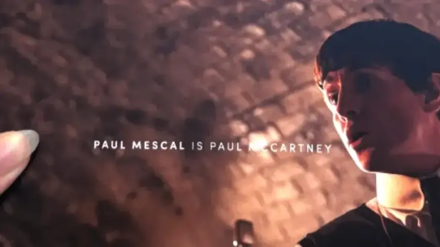 Paul Mescal Stars as Paul McCartney in New Beatles Movie Photos