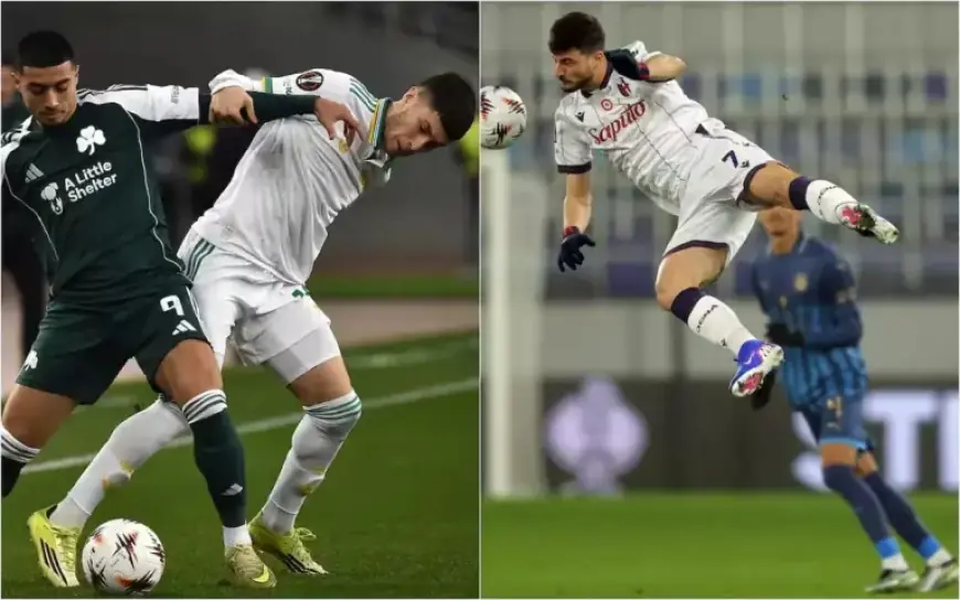 Panathinaikos vs. Roma and Maccabi Tel Aviv vs. Bologna: Europa League Lineups Revealed