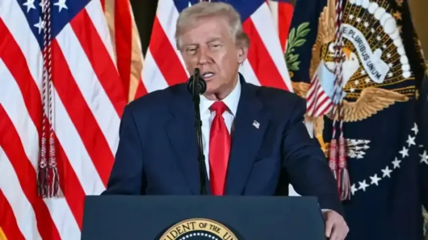 President Trump Delivers Oval Office Announcement Live (1/29/26)