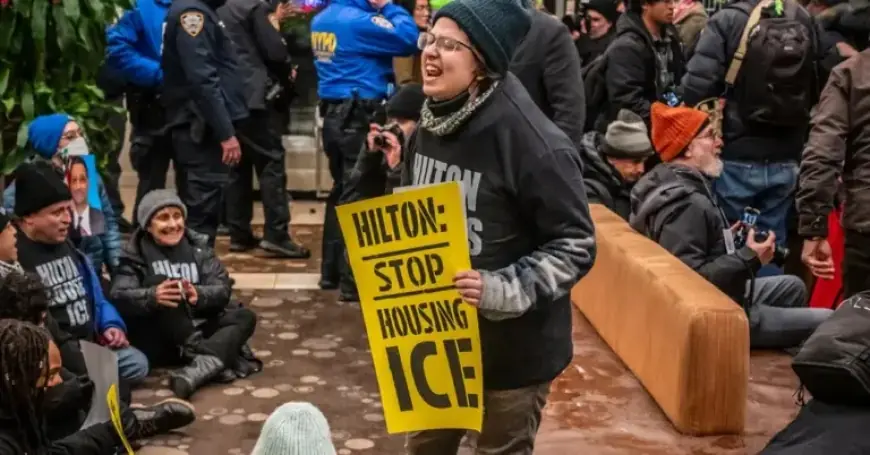 ICE Protests Transform Budget Hotels into Immigration Battlegrounds