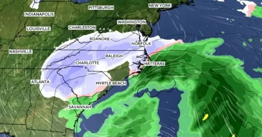 Forecasters Track East Coast Storm Amid Ongoing Severe Cold