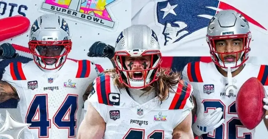 Patriots Unveil Super Bowl Jerseys for Seahawks Showdown