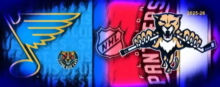Florida Panthers Face Off Against St. Louis Blues in Game 53