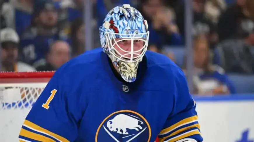 Sabres’ Luukkonen to Miss Time Due to Absence