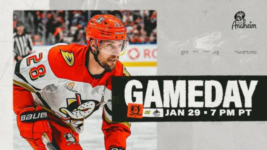 Ducks Aim to Launch New Winning Streak in Vancouver