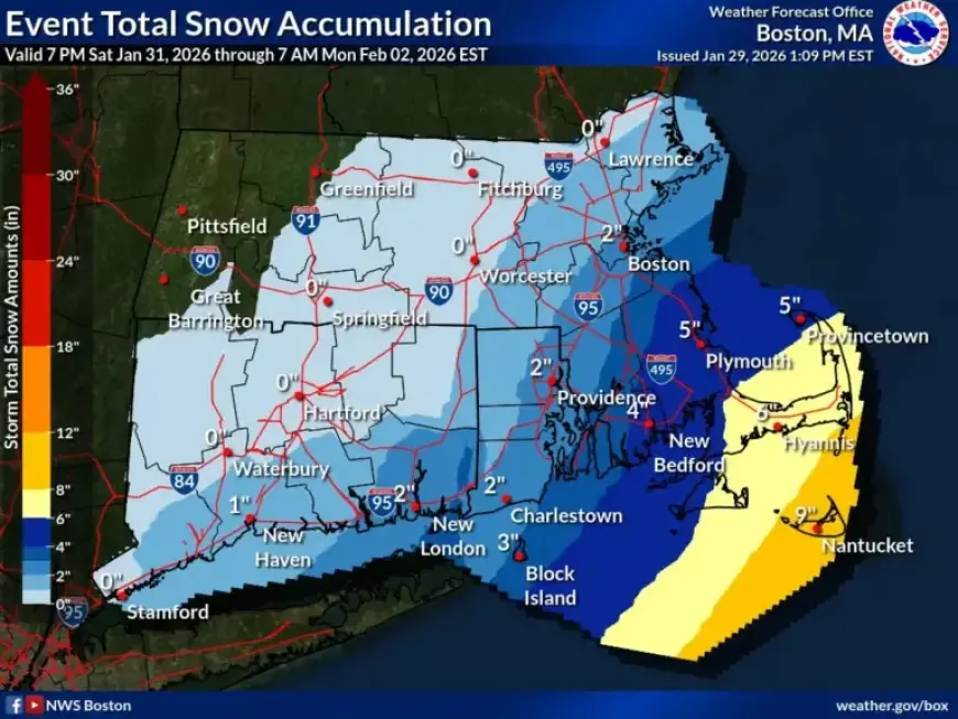 Blizzard Conditions May Hit Cape Cod