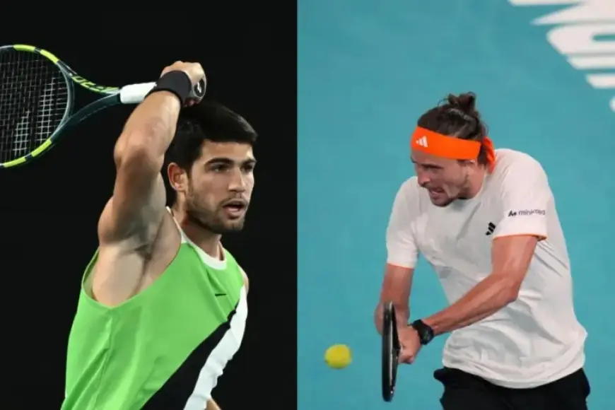 Live Semifinal: Carlos Alcaraz vs. Alexander Zverev at Australian Open