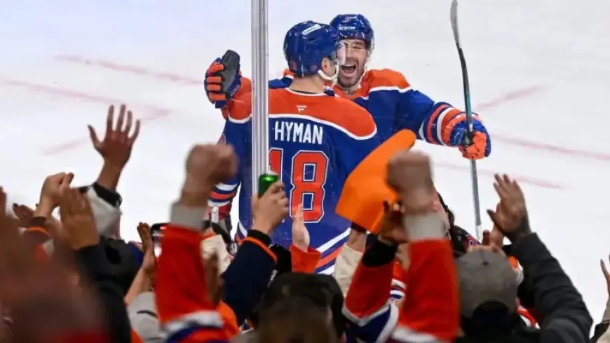 Oilers Overcome 3-Goal Deficit, Triumph Over Sharks in Overtime