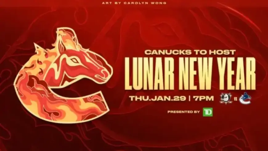 Canucks Celebrate Year of the Horse on January 29