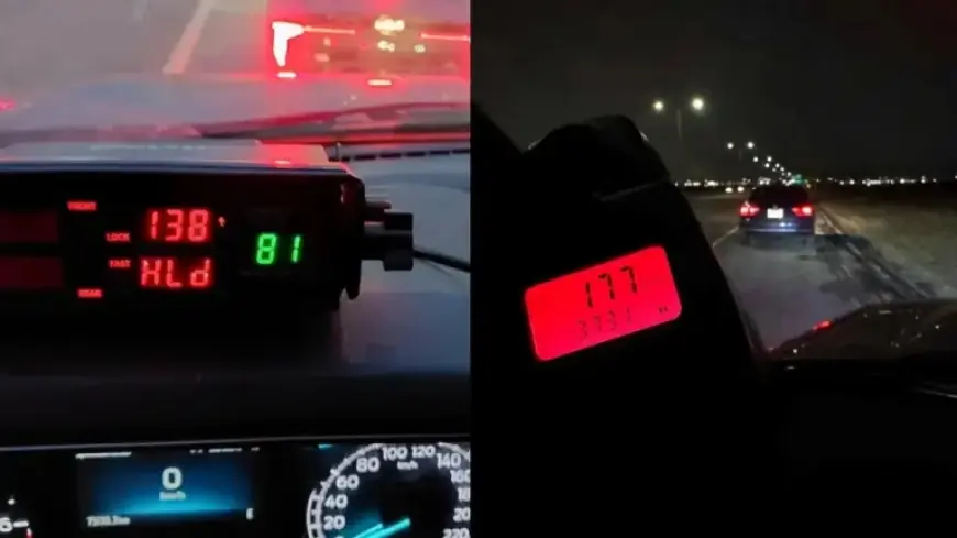 Calgary Police Capture Two Extreme Speeders Over Weekend