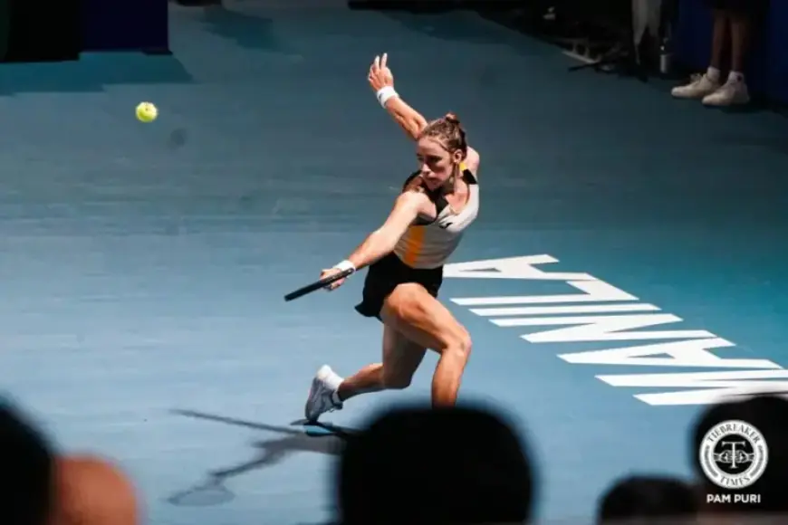 Solana Sierra Advances to Philippine Women’s Open Semis, Awaits Eala-Osorio Winner