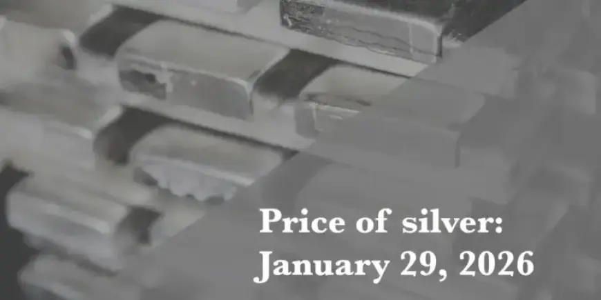 Silver Price Update for Thursday, January 29, 2026