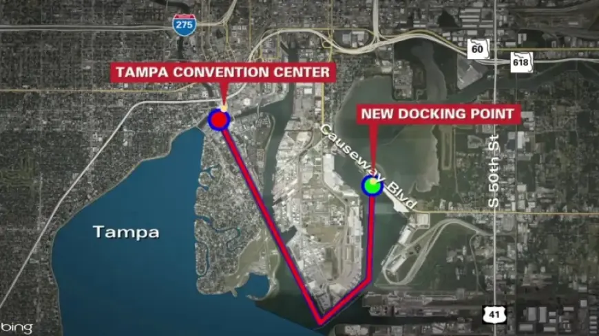 Wind Forecast Alters Gasparilla Invasion Route