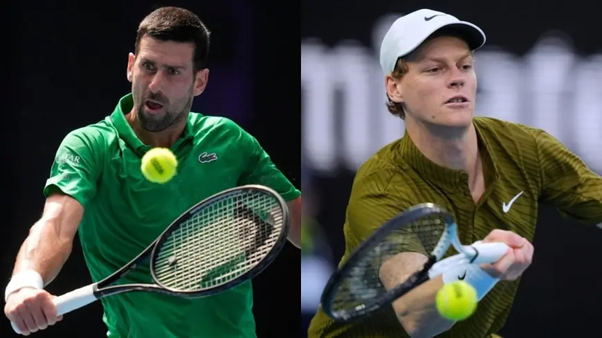 Djokovic and Jannik Sinner push Australian Open semi into a fifth set