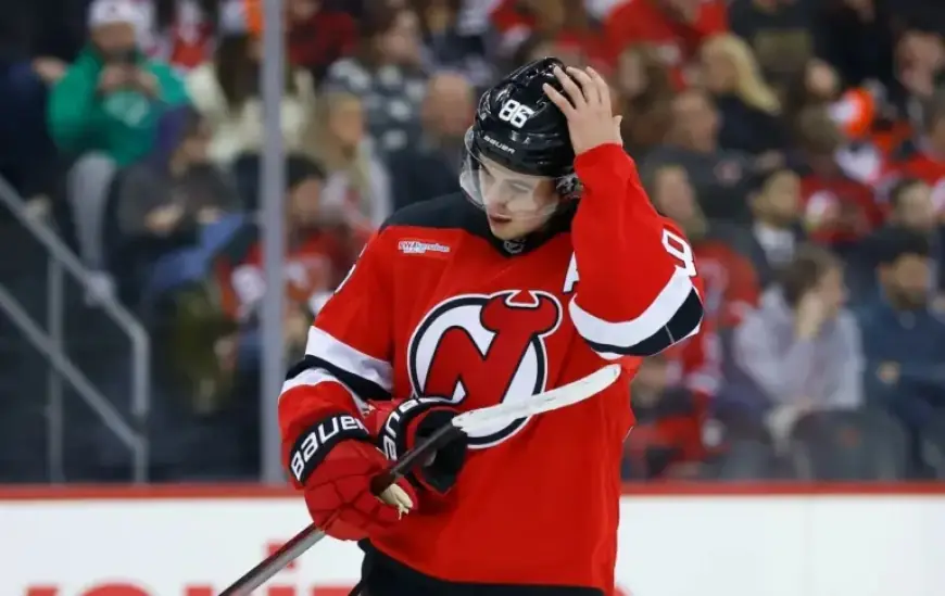 Devils’ Jack Hughes Leaves Game Due to Injury