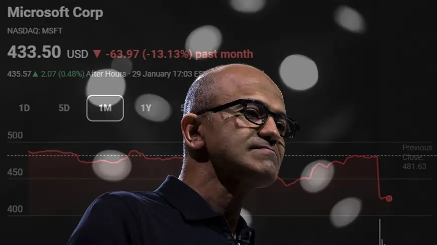 Microsoft stock slides after Microsoft earnings, as AI spending and Azure growth worry investors