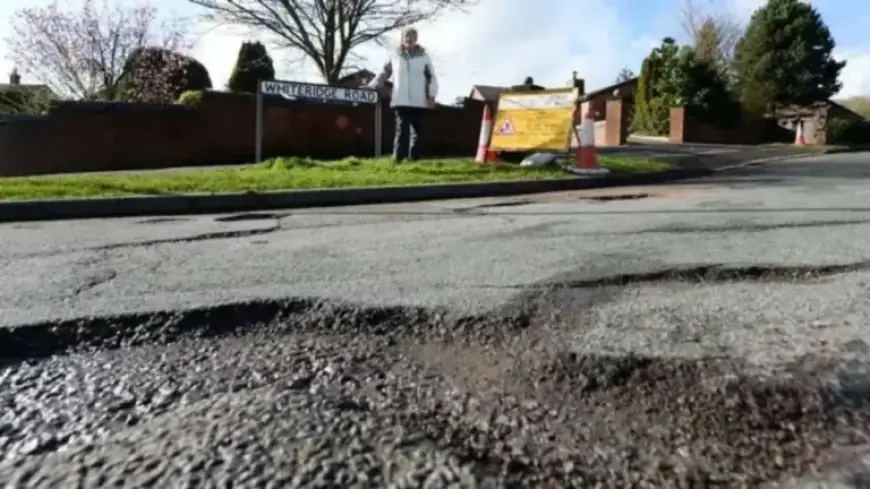 Staffordshire Invests £15M to Repair England’s Worst Potholes in Two Years