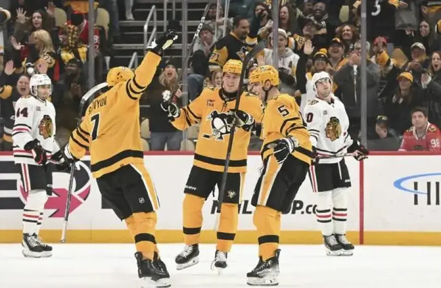 Penguins Dominate Blackhawks, Extend Winning Streak to Five Games
