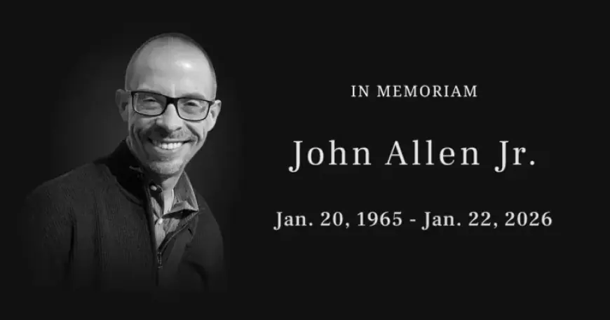 John L. Allen Jr Passes Away at 61 (1965-2026)