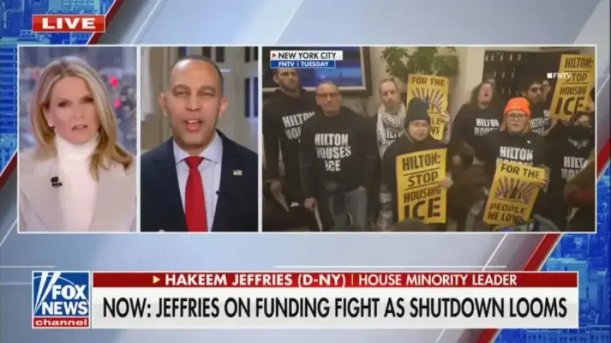 Fox’s Martha MacCallum Stunned as Hakeem Jeffries Claims Ignorance on NYC Mass Arrest
