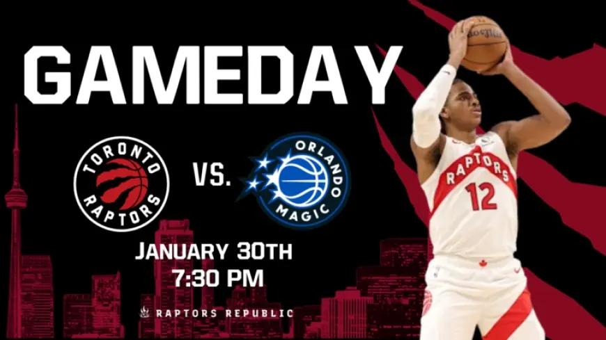Raptors Face Magic: January 30 Showdown