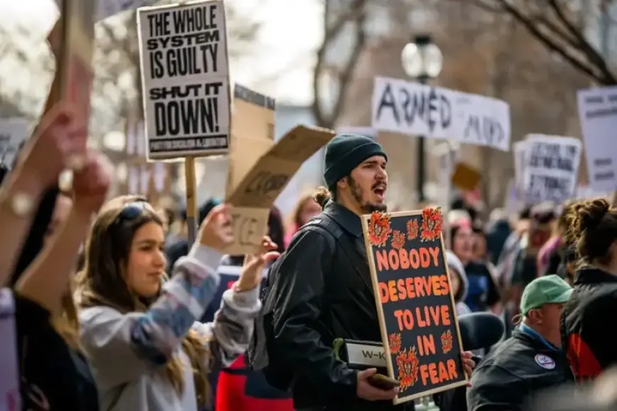 Protesters Rally in Salt Lake City