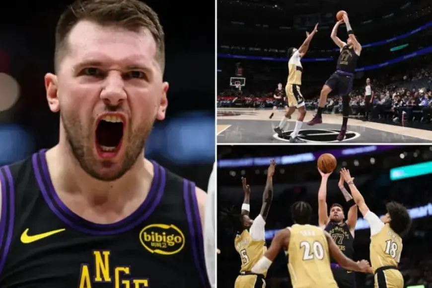 Doncic Leads Lakers to 142-111 Victory Over Wizards