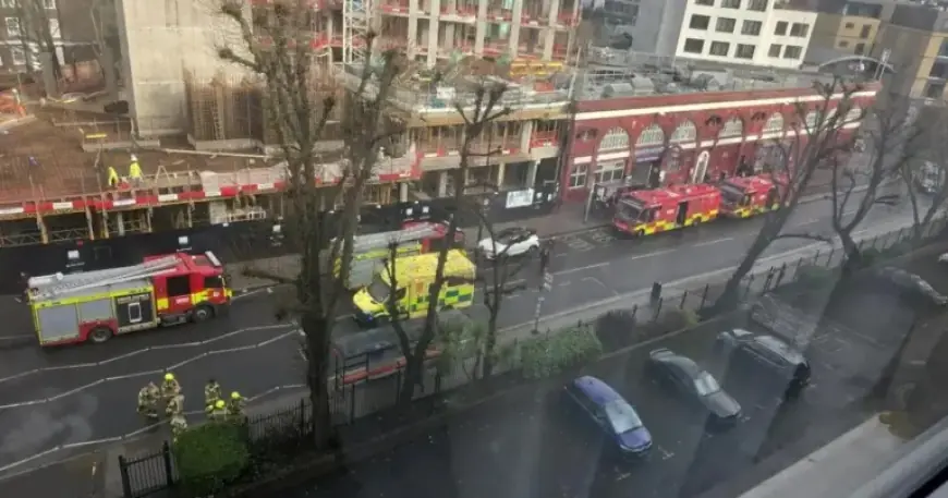 Train Station Delays Emerge from Trackside Fire