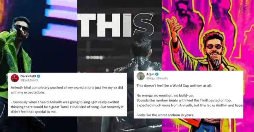 Anirudh Ravichander’s T20 World Cup 2026 Anthem Faces Fan Criticism and Trolls
