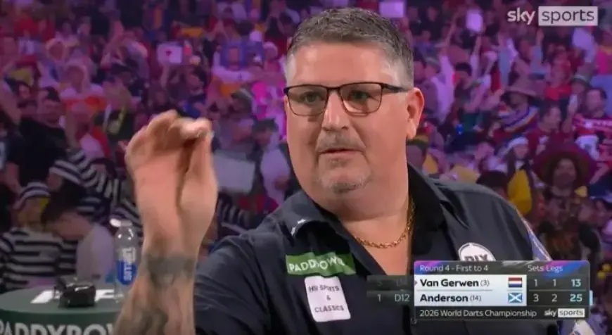Burnham-On-Sea Darts Star Gary Anderson Criticizes Influencers in Fiery Rant