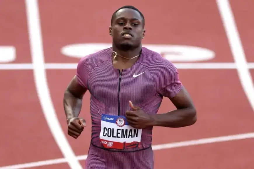 Christian Coleman Charged in Girlfriend Sha’Carri Richardson’s Speeding Incident
