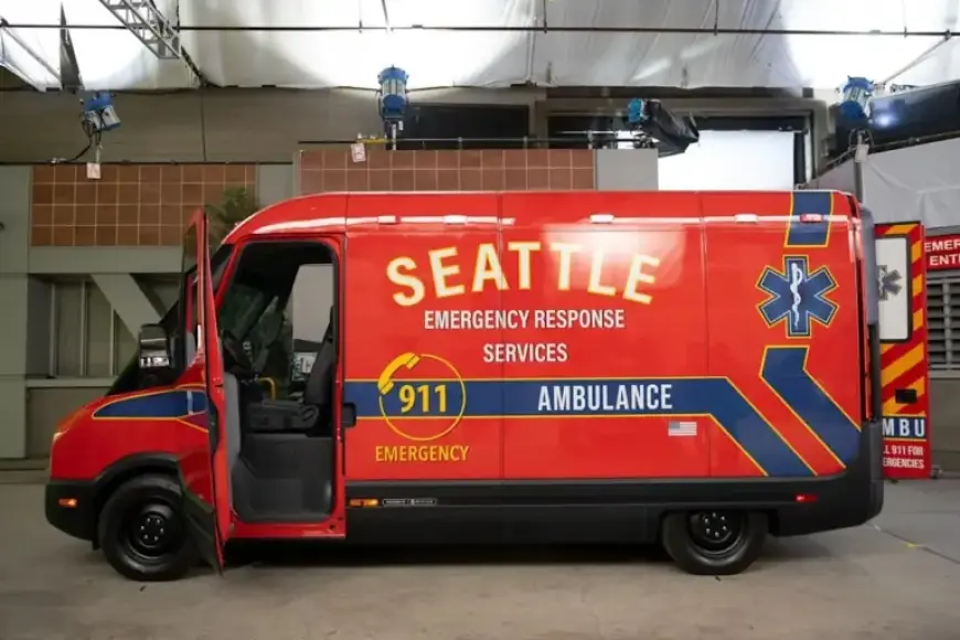 Rivian Designs Electric Ambulance for Grey’s Anatomy Series