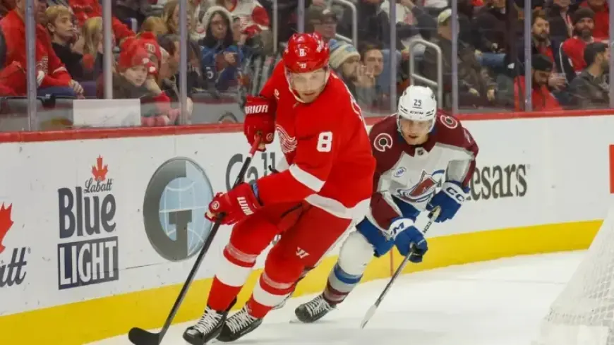 How to Watch Red Wings vs. Avalanche on National TV Today