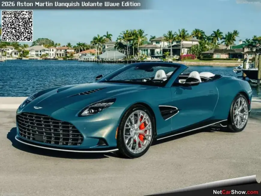 Unveil the 2026 Aston Martin Vanquish Volante Wave Edition