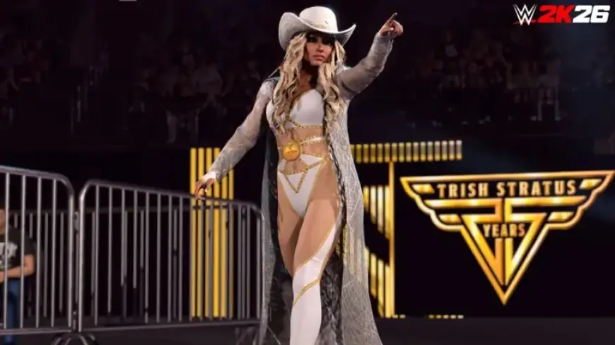 Trish Stratus Featured in WWE 2K26: First Look Revealed