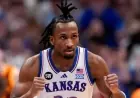 Kansas Overtakes BYU as Peterson (18 points) Outshines Dybantsa (17)