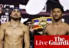 Teófimo López Battles Shakur Stevenson for WBO Junior Welterweight Title Live