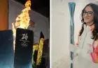 Olimpiadi 2024: Nadia Battocletti Carries Torch in Trento