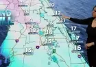 Central Florida Heats Up Briefly Before Major Cold Front Arrives